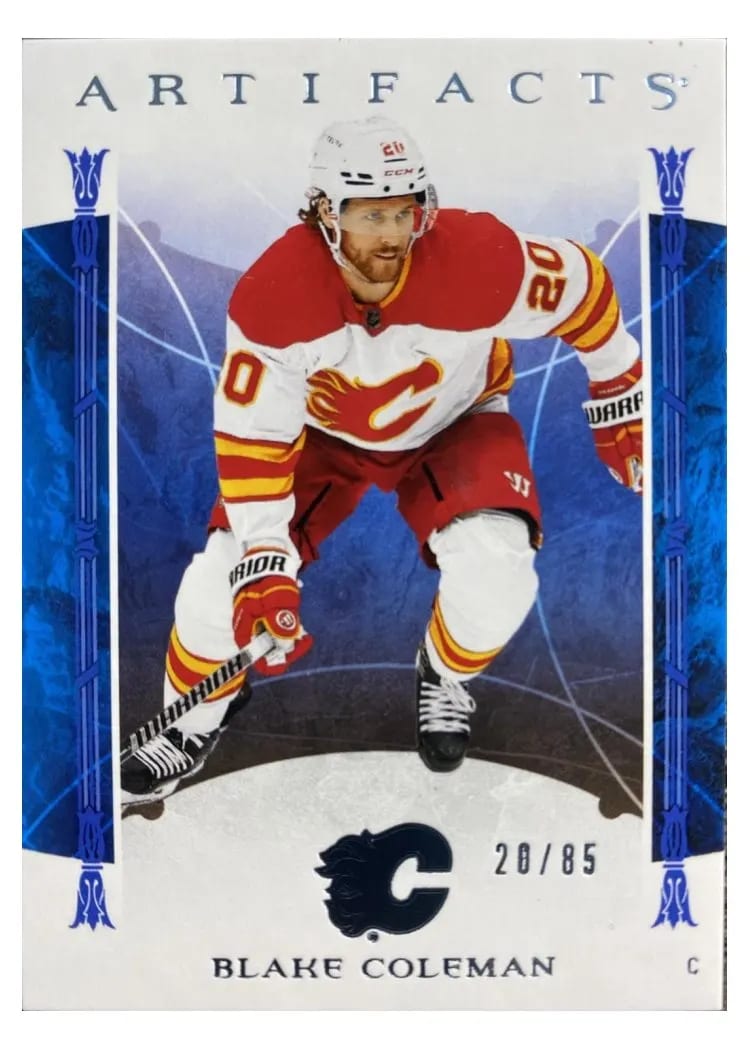 2022-23 Upper Deck Artifacts Base Set Blake Coleman #8 card