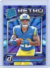 2024 Donruss Rated Rookies Retro Blake Corum #10 card