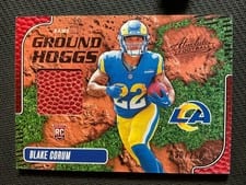 2024 Panini Absolute Ground Hoggs Materials Blake Corum #GHM-BCM card