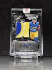 2024 Panini Black Rookie Patch Autographs Blake Corum #219