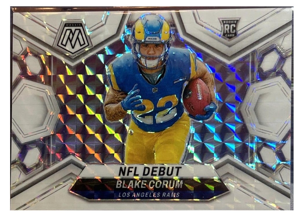 2024 Panini Mosaic Base Set Blake Corum White #278 card