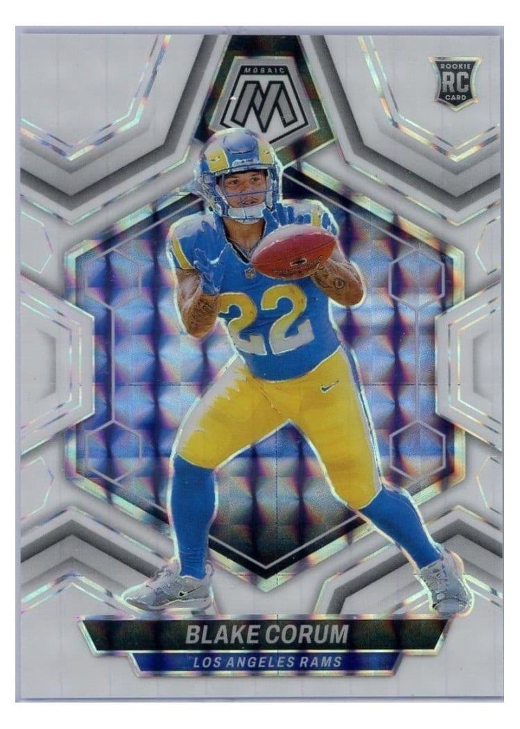 2024 Panini Mosaic Base Set Blake Corum White #368 card