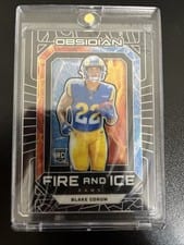 2024 Panini Obsidian Fire and Ice Blake Corum #1 card