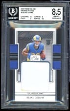 2024 Panini One One Originals Patches Blake Corum #8 card
