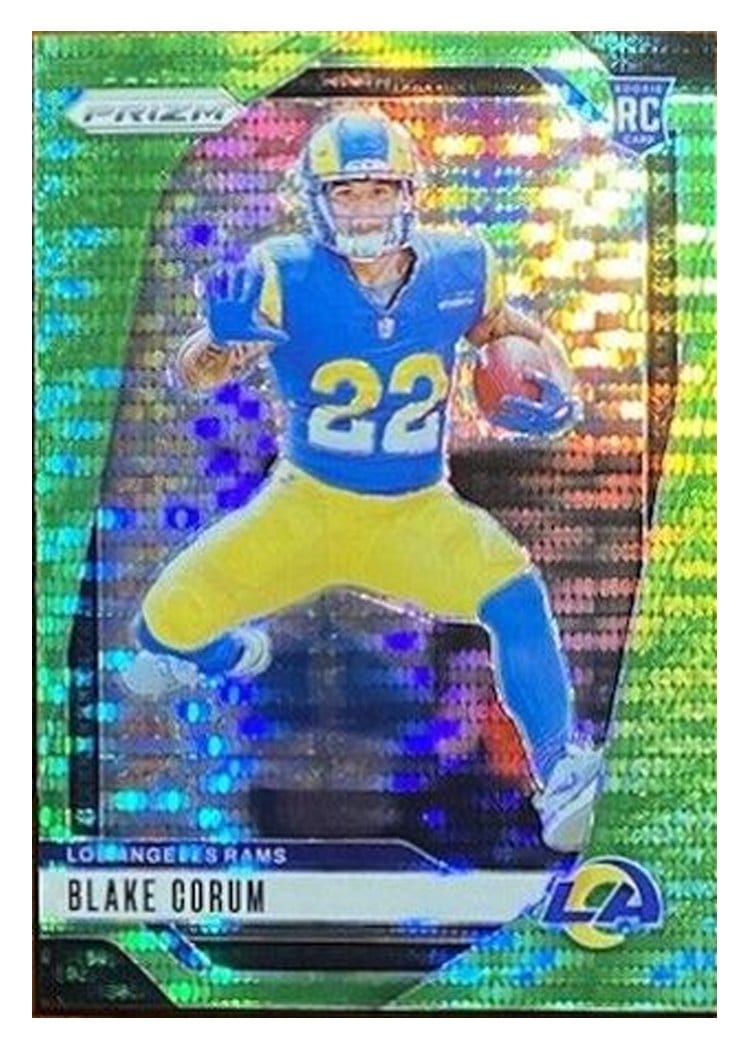 2024 Panini Prizm Base Set Blake Corum #308 card