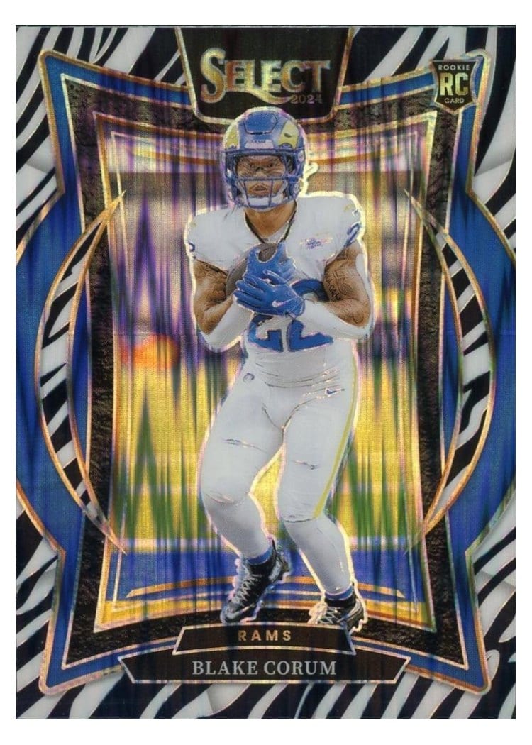 2024 Panini Select Base Set Blake Corum #9 card