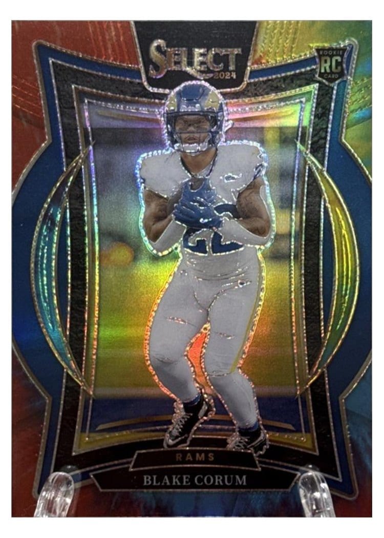 2024 Panini Select Base Set Blake Corum #9 card