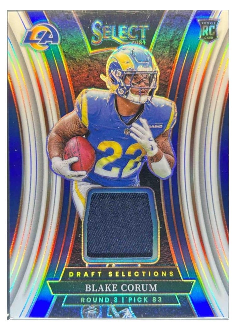 2024 Panini Select Base Set Blake Corum #9 card
