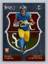 2024 Panini Select Select Certified Rookies Blake Corum #25 card
