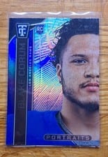 2024 Panini Totally Certified Portraits Blake Corum #21 card