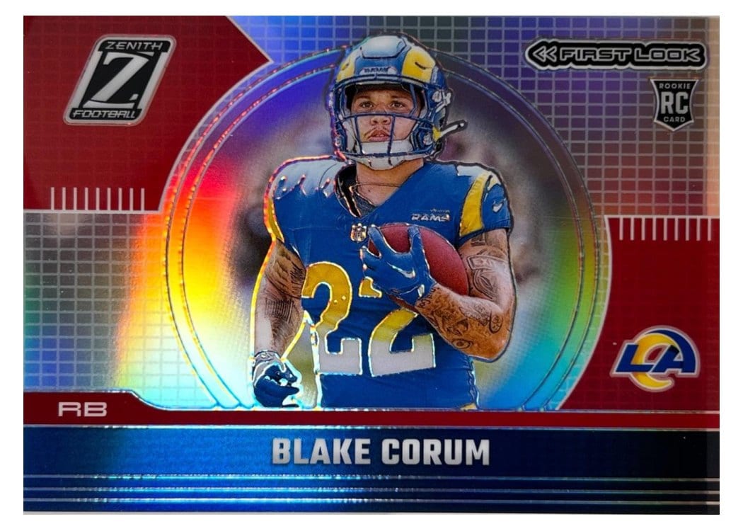 2024 Panini Zenith First Look Blake Corum #17 card