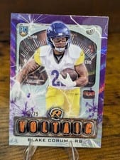 2024 Topps Resurgence Voltaic Blake Corum #V-18 card