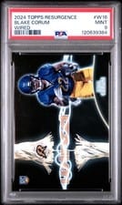 2024 Topps Resurgence Wired Blake Corum #W-16 card