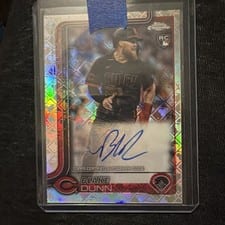 2025 Topps Chrome Logofractor Edition Rookie Autographs Blake Dunn #RA-BD card