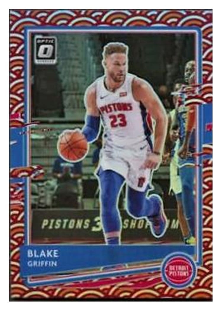 2020-21 Donruss Optic Base Set Blake Griffin #121 card