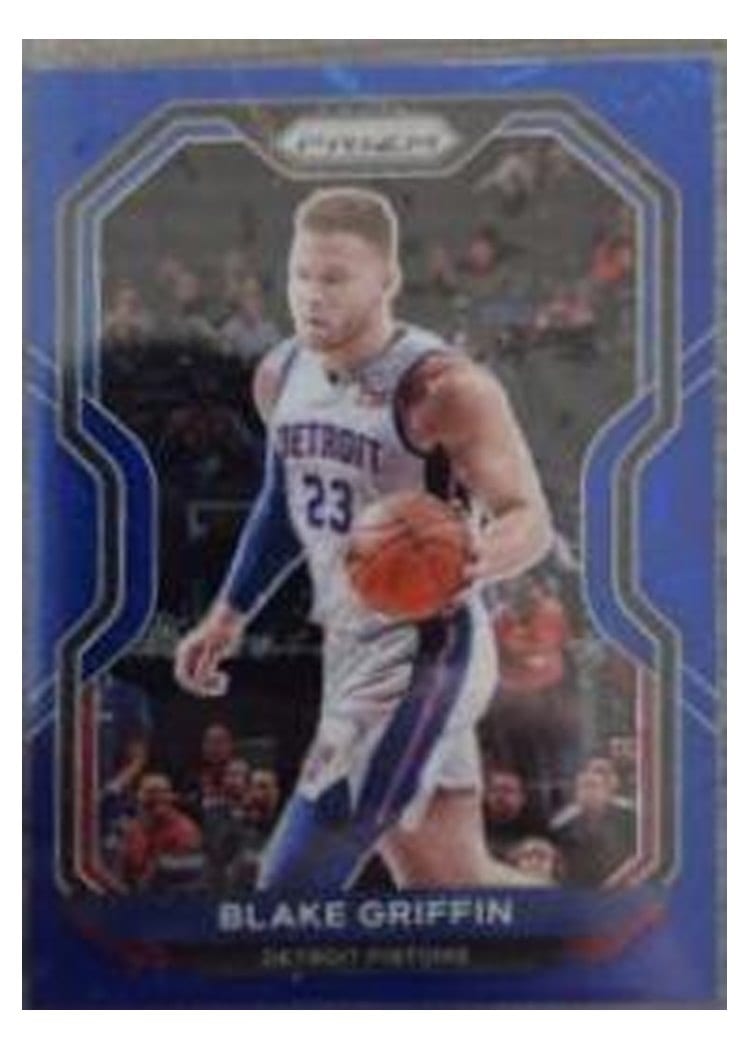 2020-21 Panini Prizm Base Set Blake Griffin #62 card