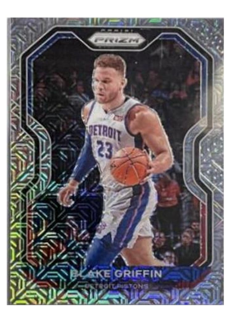 2020-21 Panini Prizm Base Set Blake Griffin Mojo Prizm #62 card