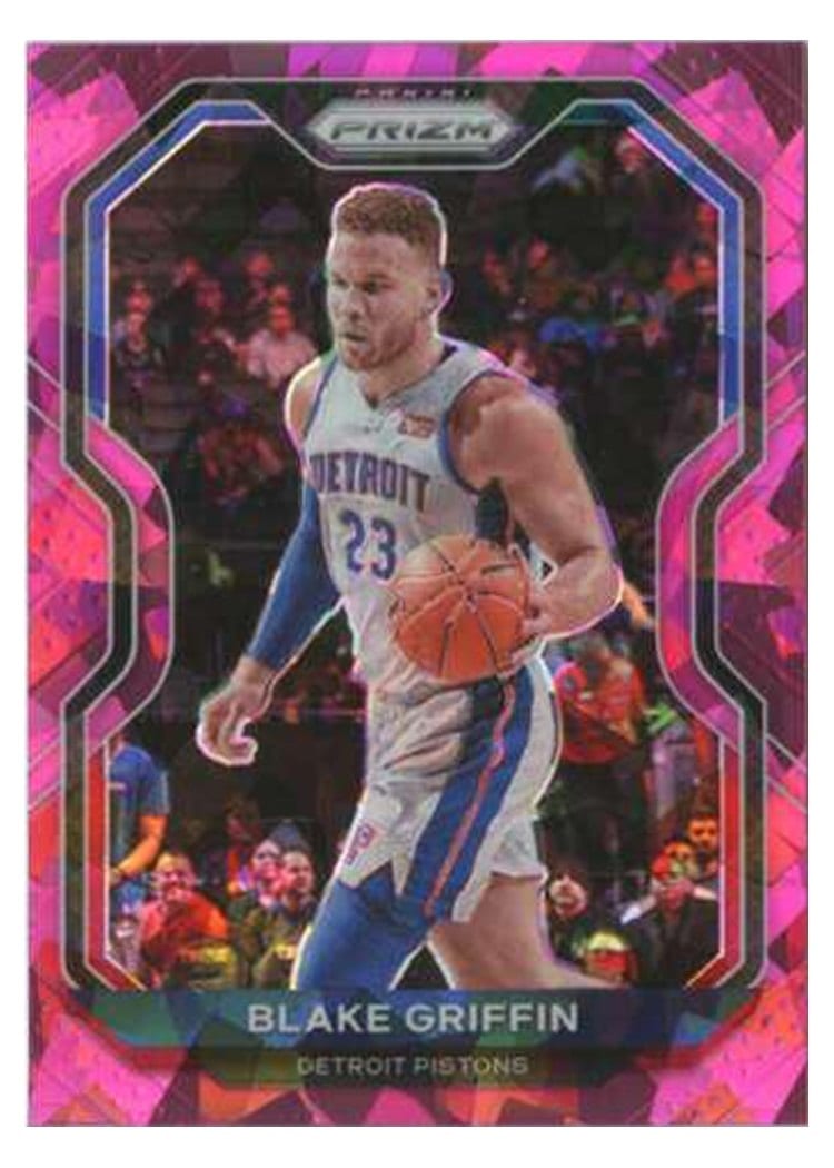 2020-21 Panini Prizm Base Set Blake Griffin Pink Ice Prizm #62 card