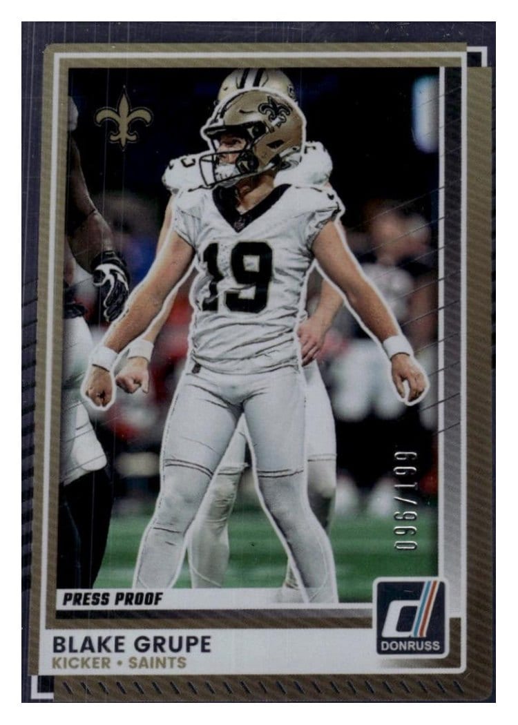2025 Donruss Base Set Blake Grupe #112 card