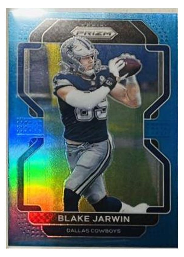 2021 Panini Prizm Base Set Blake Jarwin Light Blue Prizm #241 card
