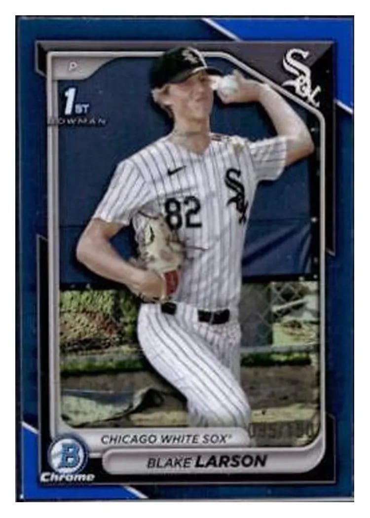 2024 Bowman Draft Chrome Blake Larson #BDC-85 card