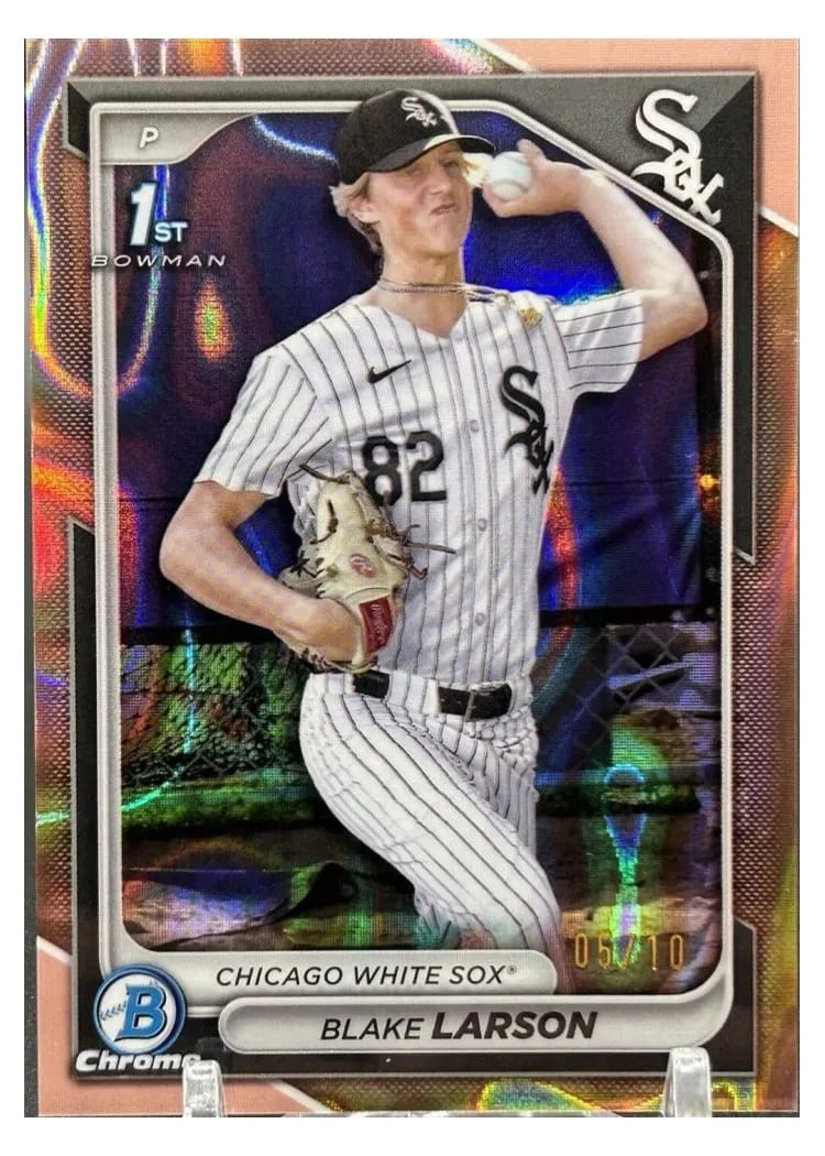 2024 Bowman Draft Chrome Blake Larson #BDC-85 card
