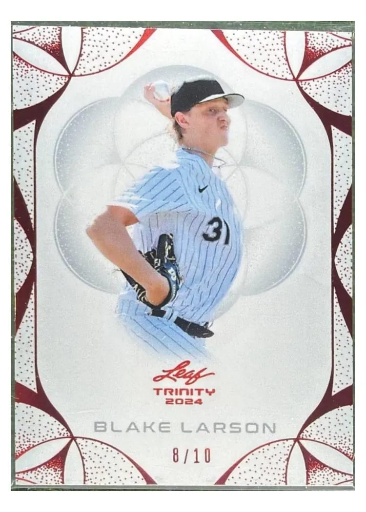 2024 Leaf Trinity Baseball Base Set Blake Larson #18 card