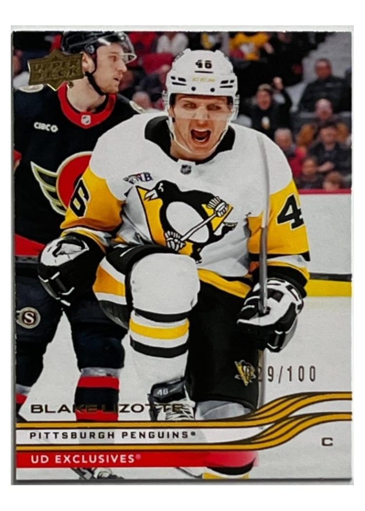2025-26 Upper Deck Base Set Blake Lizotte #130 card