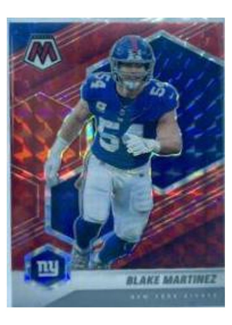 2021 Panini Mosaic Base Set Blake Martinez Red Mosaic #153 card