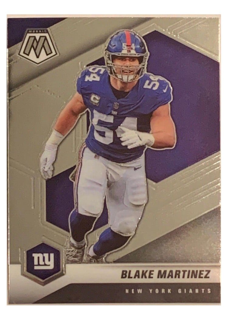 2021 Panini Mosaic Base Set Blake Martinez #153 card