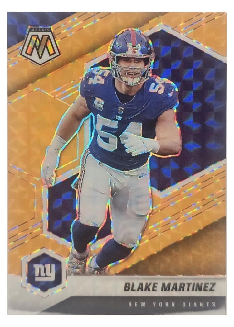 2021 Panini Mosaic Base Set Blake Martinez #153 card