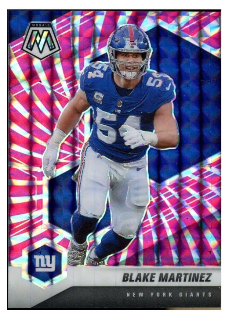 2021 Panini Mosaic Base Set Blake Martinez #153 card