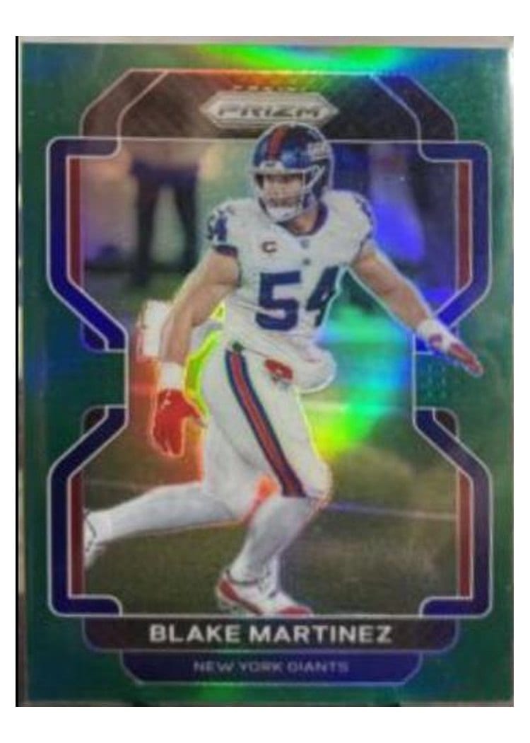 2021 Panini Prizm Base Set Blake Martinez #234 card