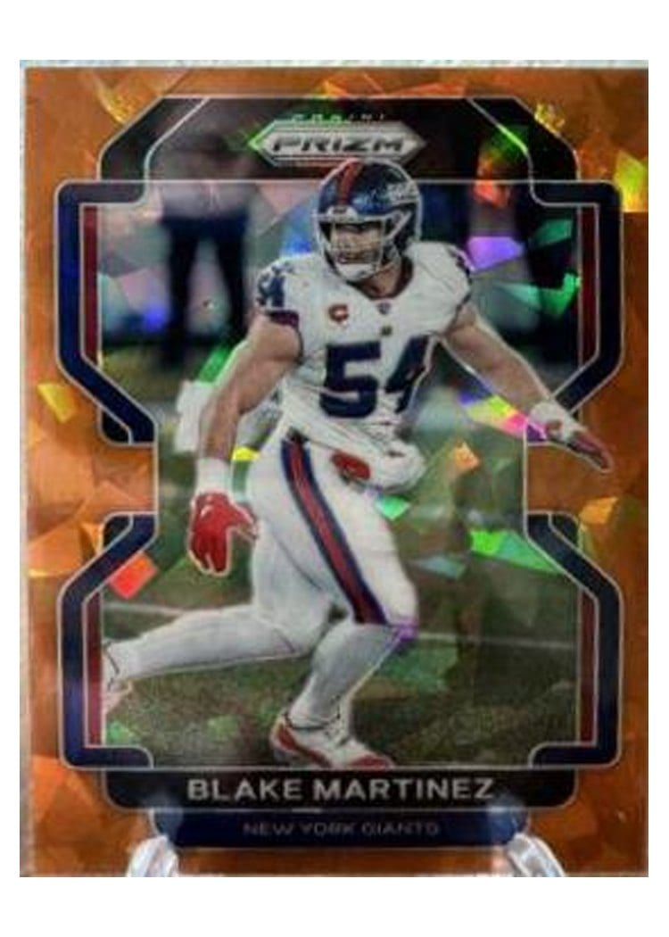 2021 Panini Prizm Base Set Blake Martinez Orange Ice Prizm #234 card
