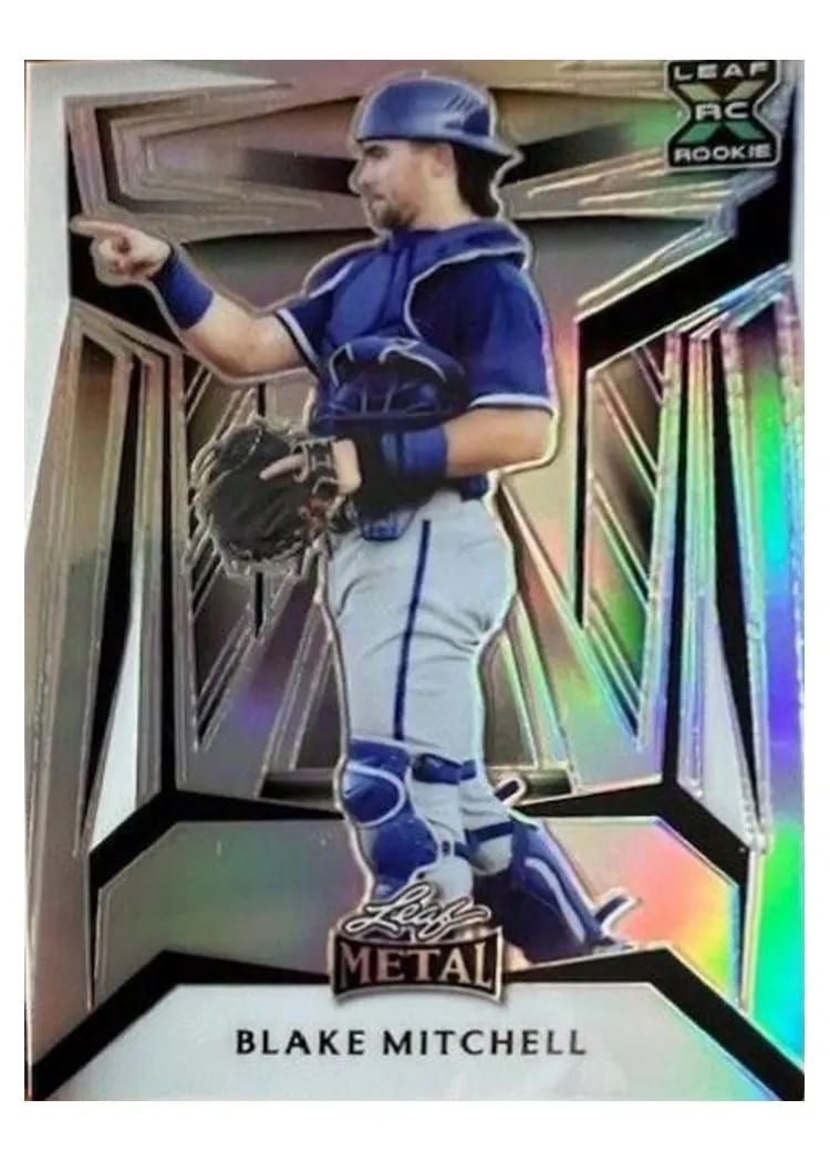 2023 Leaf Metal Draft Blake Mitchell #B-45 card