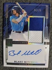 2024 Panini Impeccable Elegance Prospect Jersey Autographs Blake Mitchell #EPJ-BM