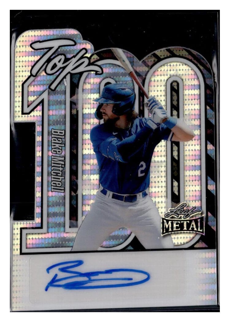 2025 Leaf Metal Top 100 Blake Mitchell #T-BM1 card