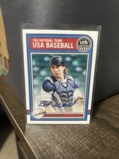 2025 Panini Stars & Stripes USA Baseball Throwback Signatures Blake Mitchell #AS-BM card