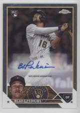 2023 Topps Chrome Update Autograph Blake Perkins #AC-BPE card
