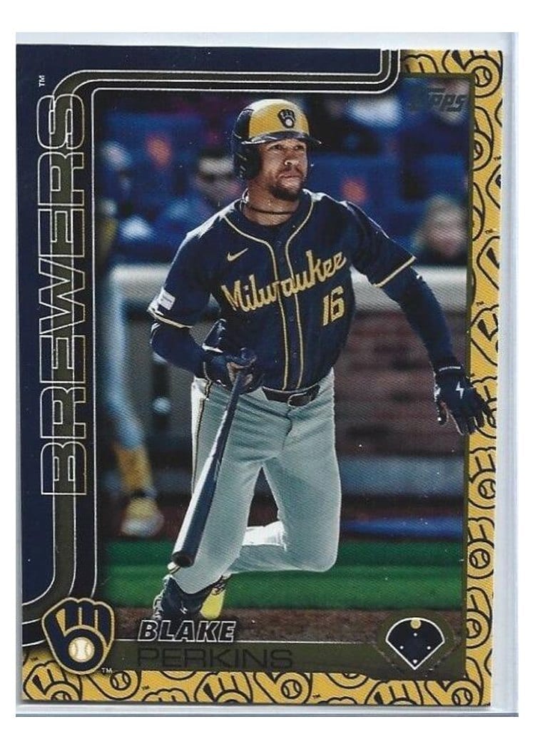2025 Topps Base Set Blake Perkins Team Color #47 card