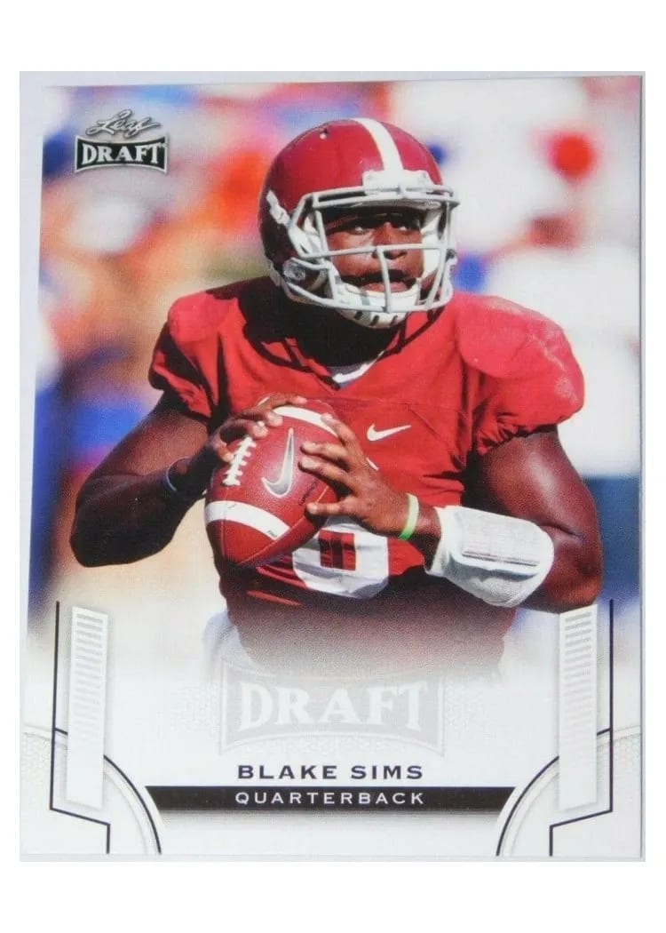 2015 Leaf Draft Blake Sims #7 card