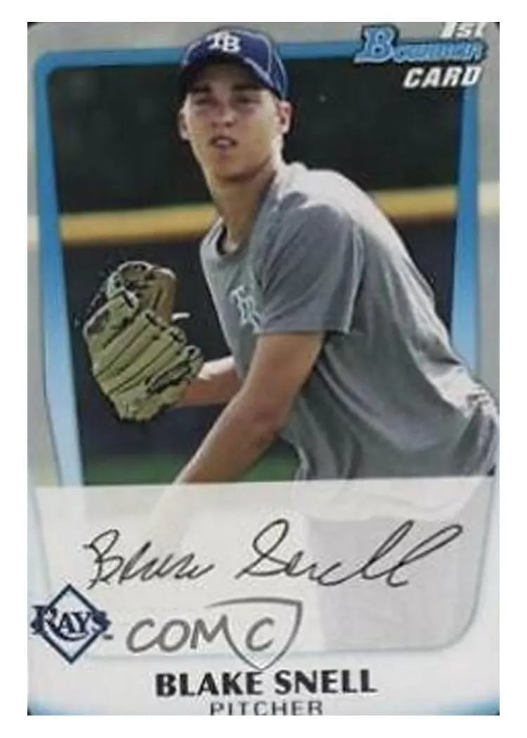 2011 Bowman Draft Prospects Blake Snell #BDPP52 card