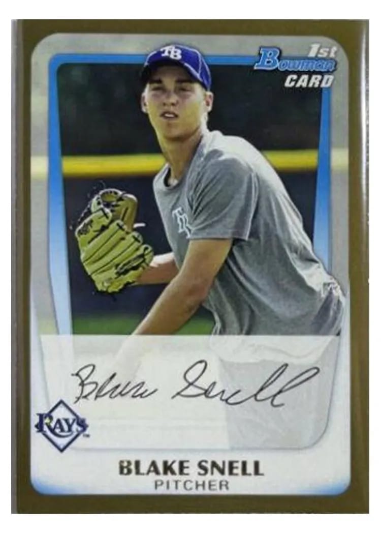 2011 Bowman Draft Prospects Blake Snell #BDPP52 card