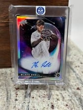 2022 Topps Cosmic Chrome Star Gaze Autographs Blake Snell #SGA-BS card