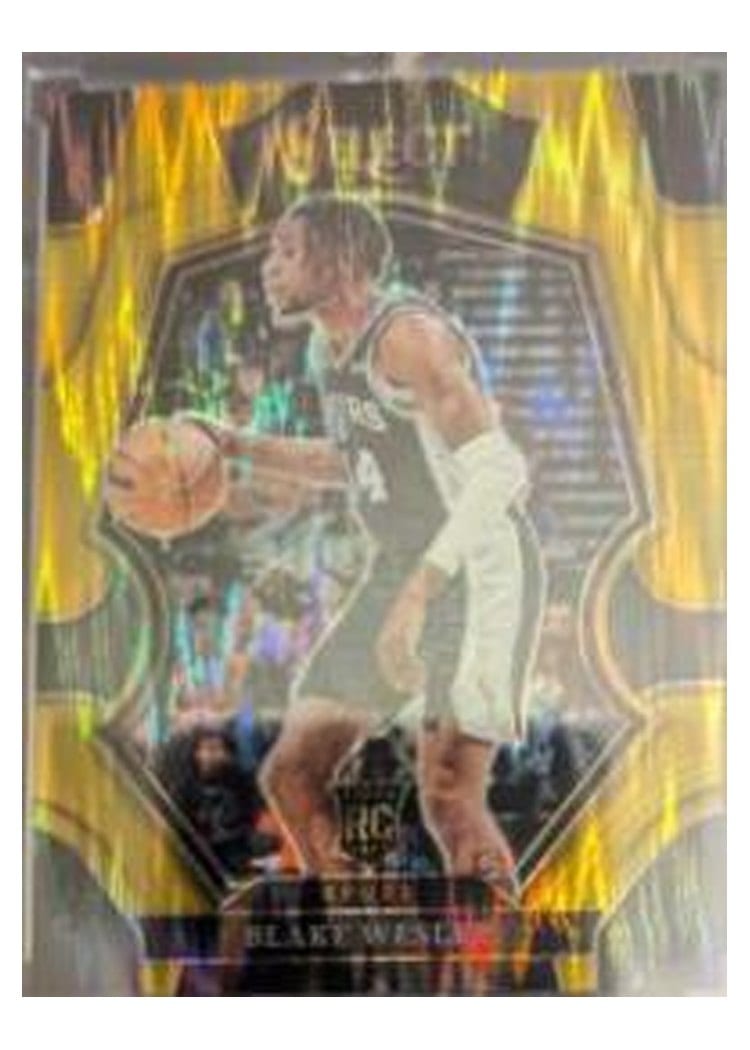 2022-23 Panini Select Base Set Blake Wesley #180 card