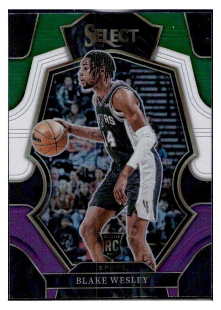2022-23 Panini Select Base Set Blake Wesley #180 card