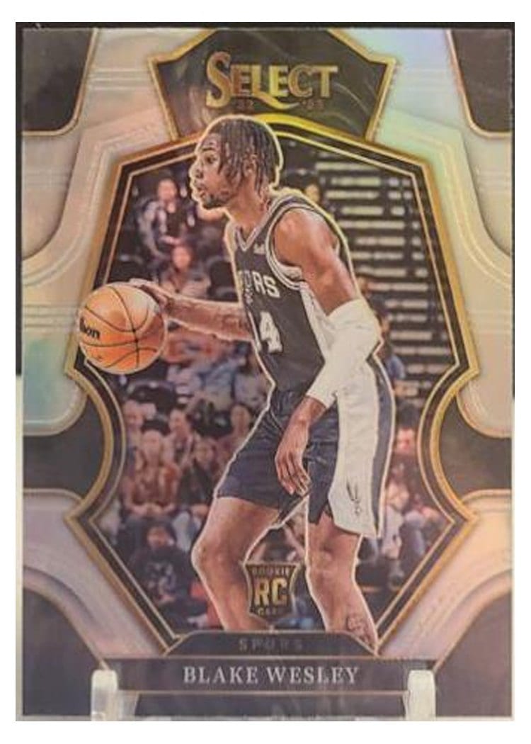 2022-23 Panini Select Base Set Blake Wesley Silver Prizm #180 card
