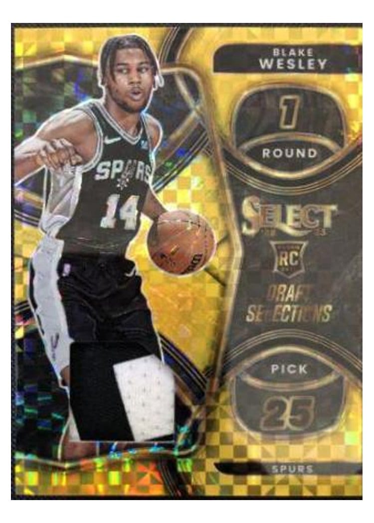 2022-23 Panini Select Base Set Blake Wesley #268 card