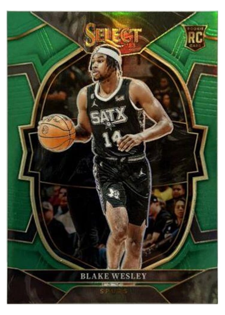 2022-23 Panini Select Base Set Blake Wesley #97 card