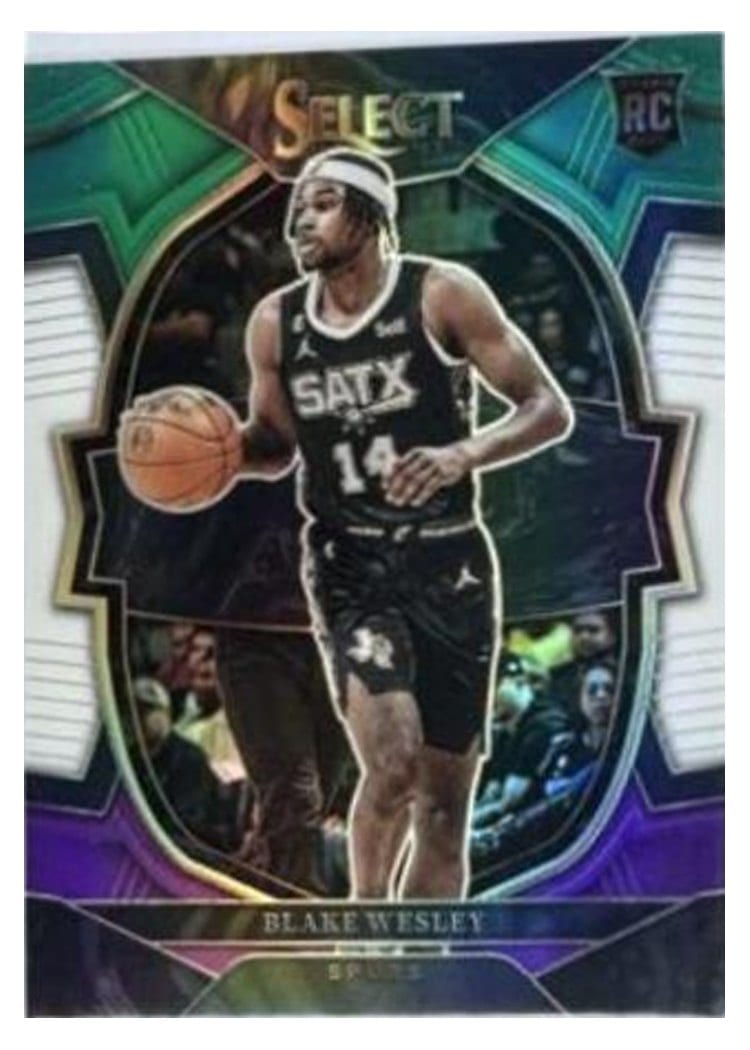 2022-23 Panini Select Base Set Blake Wesley #97 card